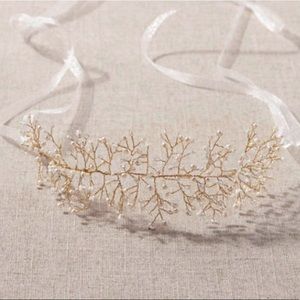 Twigs & Honey Roxanna Halo for Bridal Hair